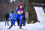 24.02.2019, xkvx, Biathlon, Deutsche Jugendmeisterschaft Kaltenbrunn, Staffel, v.l. BOEHME Maxi