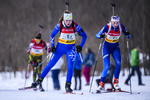 24.02.2019, xkvx, Biathlon, Deutsche Jugendmeisterschaft Kaltenbrunn, Staffel, v.l. ROTHE Emma