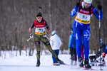 24.02.2019, xkvx, Biathlon, Deutsche Jugendmeisterschaft Kaltenbrunn, Staffel, v.l. RICHTER Anna-Maria
