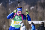 24.02.2019, xkvx, Biathlon, Deutsche Jugendmeisterschaft Kaltenbrunn, Staffel, v.l. ARTINGER Linda