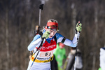 24.02.2019, xkvx, Biathlon, Deutsche Jugendmeisterschaft Kaltenbrunn, Staffel, v.l. LEUBNER Berta