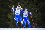 16.03.2019, xkvx, Biathlon, Deutschlandpokal Ruhpolding, Sprint, v.l. ANDEREGG Tatiana