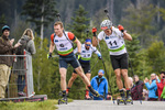 08.09.2019, xkvx, Biathlon, Deutsche Meisterschaften am Arber, Verfolgung Herren, v.l. Lucas Fratzscher, Philipp Horn