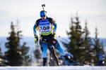 30.11.2019, xkvx, Biathlon IBU Sjusjoen, Sprint Herren, v.l. Sebastien Mahon (France) in aktion / in action competes