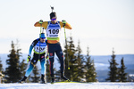 30.11.2019, xkvx, Biathlon IBU Sjusjoen, Sprint Herren, v.l. Matthias Dorfer (Germany) in aktion / in action competes