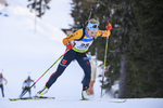 01.12.2019, xkvx, Biathlon IBU Cup Sjusjoen, Verfolgung Frauen, v.l. Marion Deigentesch (Germany) in aktion / in action competes