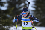 01.12.2019, xkvx, Biathlon IBU Cup Sjusjoen, Verfolgung Frauen, v.l. Alexia Runggaldier (Italy) in aktion / in action competes