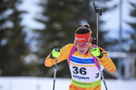 01.12.2019, xkvx, Biathlon IBU Cup Sjusjoen, Verfolgung Frauen, v.l. Marie Heinrich (Germany) in aktion / in action competes