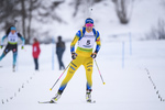 12.12.2019, xkvx, Biathlon IBU Cup Ridnaun, Supersprint Finale Damen, v.l. Ingela Andersson (Sweden) gewinnt die Goldmedaille / wins the gold medal