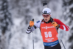 13.12.2019, xkvx, Biathlon IBU Weltcup Hochfilzen, Sprint Herren, v.l. Tobias Eberhard (Austria) in aktion / in action competes