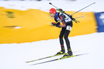 15.12.2019, xkvx, Biathlon DSV Deutschlandpokal Martell, Sprint - maennlich, v.l. Joe Benedict Bretschneider (Germany)  