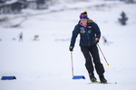 17.12.2019, xkvx, Biathlon IBU Cup Obertilliach, Training Damen, v.l. Ingela Andersson (Sweden)  