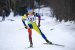 18.12.2019, xkvx, Biathlon IBU Cup Obertilliach, Short Individual Herren, v.l. Adelin Miodrag Duicu (Romania) in aktion / in action competes