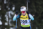 18.12.2019, xkvx, Biathlon IBU Cup Obertilliach, Short Individual Damen, v.l. Sophie Chauveau (France) in aktion / in action competes