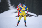 18.12.2019, xkvx, Biathlon IBU Cup Obertilliach, Short Individual Damen, v.l. Amanda Lundstroem (Sweden) in aktion / in action competes