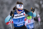 28.12.2019, xkvx, Langlauf Tour de Ski Lenzerheide, Massenstart Damen, v.l. Laura Chamiot Maitral (France) in aktion / in action competes