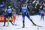28.12.2019, xkvx, Langlauf Tour de Ski Lenzerheide, Massenstart Damen, v.l. Anna Shevchenko (Kazakhstan) in aktion / in action competes