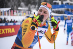 28.12.2019, xkvx, Langlauf Tour de Ski Lenzerheide, Massenstart Damen, v.l. Antonia Fraebel (Germany) im Ziel / at the finish