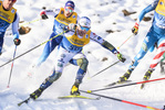 28.12.2019, xkvx, Langlauf Tour de Ski Lenzerheide, Massenstart Herren, v.l. Bjoern Sandstroem (Sweden) in aktion / in action competes