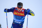 29.12.2019, xkvx, Langlauf Tour de Ski Lenzerheide, Prolog Finale, v.l. Denis Volotka (Kazakhstan) in aktion / in action competes