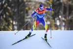 29.12.2019, xkvx, Langlauf Tour de Ski Lenzerheide, Prolog Finale, v.l. Ireneu Esteve Altimiras (Andorra) in aktion / in action competes