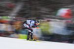 18.01.2019, xkvx, Biathlon IBU Weltcup Ruhpolding, Staffel Herren, v.l. Julian Eberhard (Austria) in aktion / in action competes