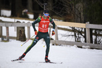 26.01.2020, xkvx, Biathlon DSV Deutschlandpokal Oberhof, Pursuit - maennlich, v.l. Johannes Donhauser (Germany)  / 