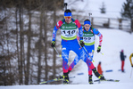 08.02.2020, xkvx, Biathlon IBU Cup Martell, Sprint Herren, v.l. Ilnaz Mukhamedzianov (Russia) in aktion / in action competes