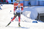 22.02.2020, xkvx, Biathlon IBU Weltmeisterschaft Antholz, Staffel Herren, v.l. Johannes Thingnes Boe (Norway) in aktion / in action competes