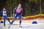 28.02.2020, xkvx, Biathlon DSV Deutschlandpokal Ruhpolding, Sprint - weiblich, v.l. Iva Moric (Germany)  / 