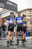 27.09.2020, xkvx, City Biathlon Wiesbaden 2020, v.l. Johannes Thingnes Boe (Norway) und Tarjei Boe (Norway) im Ziel / at the finish