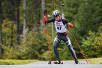10.10.2020, xkvx, Biathlon, Deutschlandpokal Notschrei, Sprint - maennlich, v.l. Lukas Adam