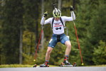 10.10.2020, xkvx, Biathlon, Deutschlandpokal Notschrei, Sprint - maennlich, v.l. Paul Guenther