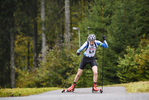 10.10.2020, xkvx, Biathlon, Deutschlandpokal Notschrei, Sprint - maennlich, v.l. Moritz Goetschel