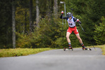 10.10.2020, xkvx, Biathlon, Deutschlandpokal Notschrei, Sprint - maennlich, v.l. Benjamin Menz