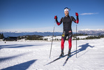 14.10.2020, xkvx, Biathlon Training - Passo di Lavaze, v.l. Erlend Bjoentegaard (Norway)  