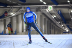 24.10.2020, xkvx, Biathlon Training Oberhof - Skihalle, v.l. Domenic Endler (Germany)