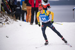 29.11.2020, xkvx, Biathlon IBU Weltcup Kontiolahti, Sprint Herren, v.l. Roman Rees (Germany) in aktion / in action competes