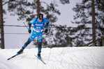 29.11.2020, xkvx, Biathlon IBU Weltcup Kontiolahti, Sprint Herren, v.l. Antonin Guigonnat (France) in aktion / in action competes