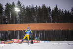 29.11.2020, xkvx, Biathlon IBU Weltcup Kontiolahti, Sprint Herren, v.l. Malte Stefansson (Sweden) in aktion / in action competes