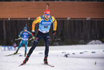 29.11.2020, xkvx, Biathlon IBU Weltcup Kontiolahti, Sprint Herren, v.l. Lucas Fratzscher (Germany) in aktion / in action competes