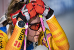 03.12.2020, xkvx, Biathlon IBU Weltcup Kontiolahti, Sprint Damen, v.l. Sophia Schneider (Germany) im Ziel / in the finish