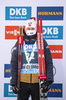13.01.2020, xkvx, Biathlon IBU Weltcup Oberhof, Sprint Herren, v.l. Sturla Holm Laegreid (Norway) bei der Siegerehrung / at the medal ceremony