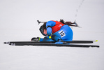 17.01.2020, xkvx, Biathlon IBU Weltcup Oberhof, Massenstart Damen, v.l. Julia Simon (France)  / 