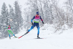 29.01.2021, xtwx, Biathlon IBU European Championships Duszniki Zdroj, Sprint Herren, v.l. Sandro Bovisi (Switzerland)  / 
