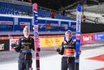 30.01.2021, xtvx, Skispringen FIS Weltcup Willingen, v.l. Daniel Andre Tande (Norway), Halvor Egner Granerud (Norway)  /