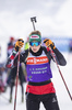 12.02.2021, xkvx, Biathlon IBU World Championships Pokljuka, Training Damen und Herren, v.l. Lisa Theresa Hauser (Austria)  / 
