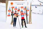 26.02.2021, xkvx, Nordic World Championships Oberstdorf, v.l. Jens Luraas Oftebro of Norway  /