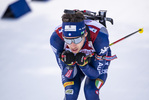 10.03.2020, xkvx, Biathlon IBU Cup Obertilliach, Einzel Herren, v.l. David Zingerle (Italy)  / 