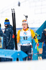 19.03.2021, xkvx, Biathlon IBU World Cup Oestersund, Sprint Damen, v.l. Vanessa Voigt (Germany) nach dem Wettkampf / after the competition